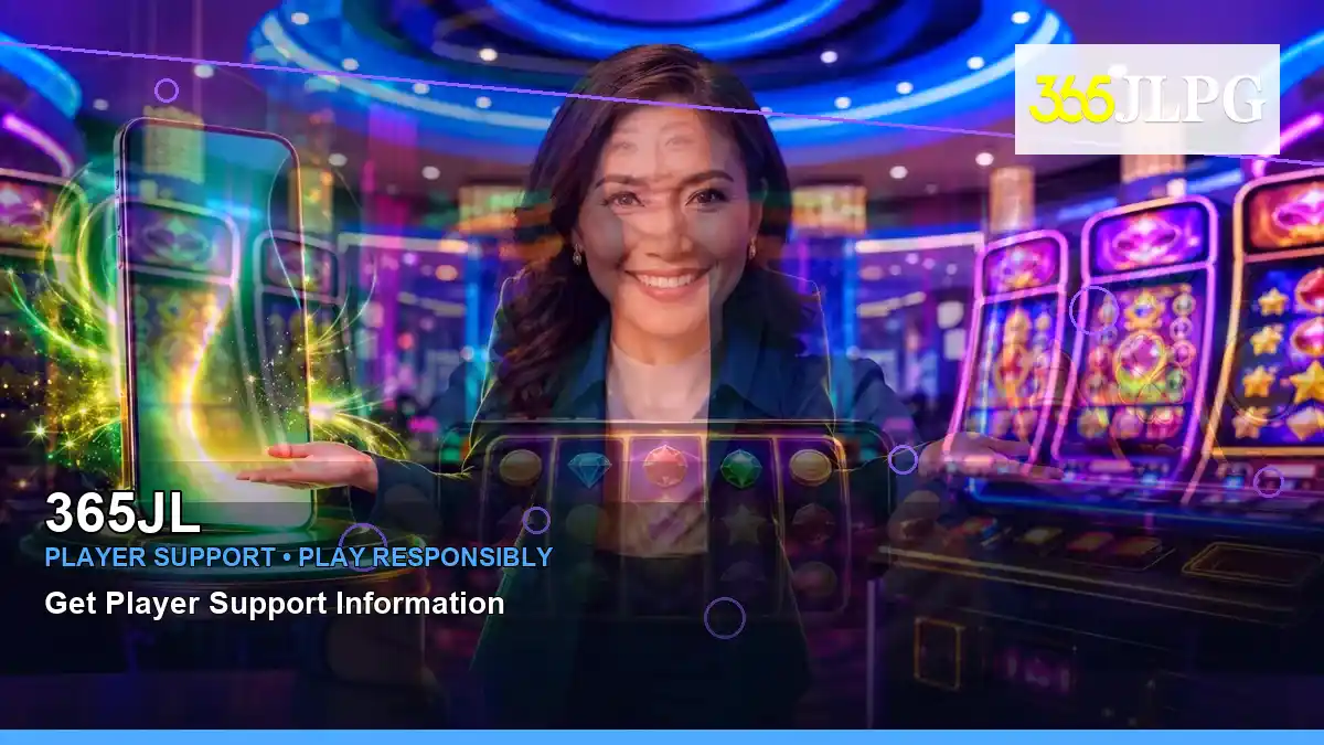 365JL fantasy online slot games featuring an adult Filipina casino host with a centered composition