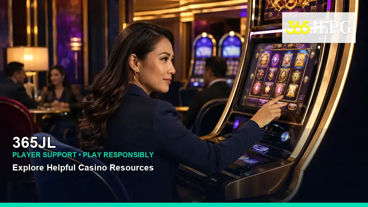 365JL celebratory VIP casino rewards highlighting mobile-friendly casino play
