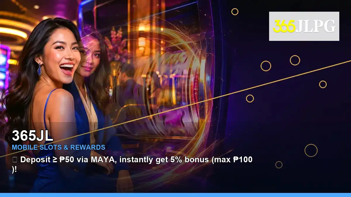 365JL lounge VIP casino rewards featuring an adult Filipina casino host with a left-framed composition