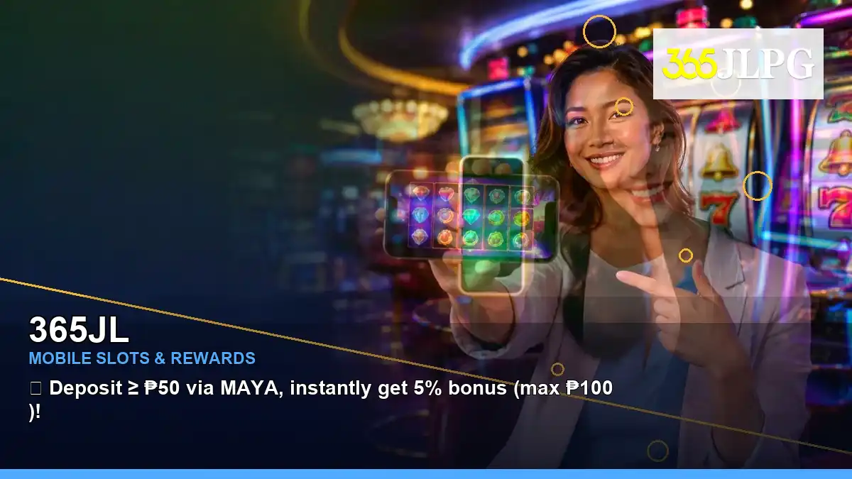 365JL gold jackpot slot games featuring an adult Filipina casino host with a wide-action composition